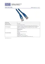 Cables Direct 10m Cat5e RJ-610B Leaflet
