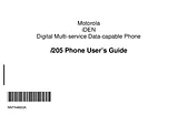 Motorola i205 User Guide