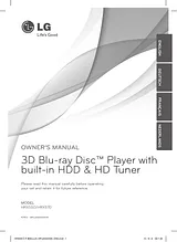 LG HRX550 User Guide