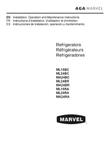 Marvel ML24RAS1 Manual Do Utilizador