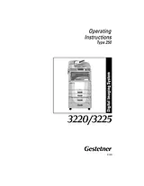Gestetner 3220 Guide De Référence