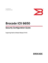 Brocade Communications Systems Brocade ICX 6650 6650 사용자 설명서