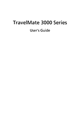 Acer 3000 User Manual