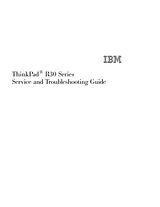 IBM R30 Zusätzliches Handbuch