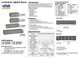 Intronics VGA Matrix SwitchVGA Matrix Switch AB7842 Leaflet