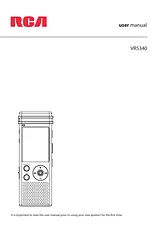 RCA VR5340 Benutzerhandbuch