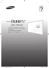 Samsung 60" SUHD 4K Flat Smart TV JS7200 Series 7 Quick Setup Guide