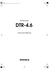 Integra DTR-4.6 Справочник Пользователя