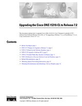 Cisco Cisco ONS 15310-CL SONET Multiservice Platform Guía De Instalación