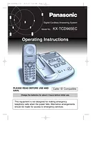 Panasonic kx-tcd965 User Manual