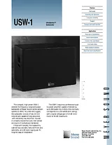 Meyer Sound USW-1 Manual Do Utilizador