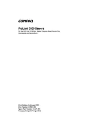 Compaq Proliant 3000 Servers 113803-001 Manuel D’Utilisation