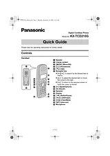 Panasonic KXTCD210G Mode D’Emploi
