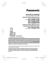 Panasonic KXTG6881PD Руководство По Работе