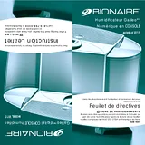 Bionaire W15 Benutzerhandbuch