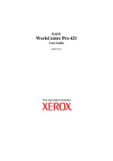 Xerox 421 Manuel D’Utilisation