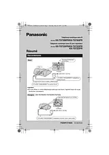 Panasonic KXTG7223FR 작동 가이드