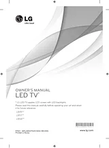 LG 42LB582V ユーザーズマニュアル