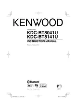 Kenwood KDC-BT8141U User Manual