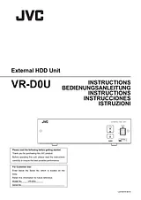 JVC VR-D0U ユーザーズマニュアル