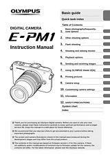 Olympus E-PM1 Instruction Manual
