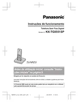 Panasonic KXTG8551SP Guia De Utilização