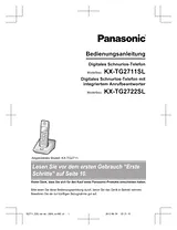 Panasonic KXTG2722SL Operating Guide
