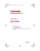 Toshiba PDA0DU-002001 用户手册