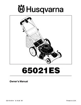 Husqvarna 65021ES Manuale Utente