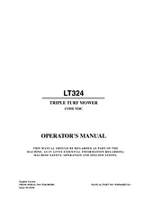 Hayter Mowers LT324 Manuale Utente