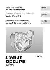 Canon Optura Manual De Instruções