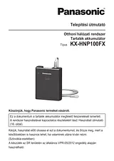 Panasonic KXHNP100FX Guía De Operación