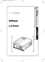 Infocus lp800 Manual De Usuario
