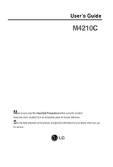 LG M4210C-BA Owner's Manual