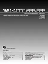 Yamaha CDC-555 Manuel D’Utilisation