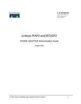 Cisco Systems Linksys PAP2 Manual De Usuario