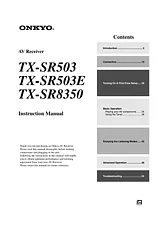 ONKYO TX-SR503 Manual De Usuario
