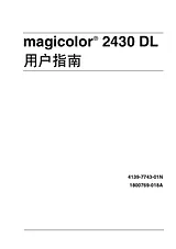 Konica Minolta 2430 DL User Manual