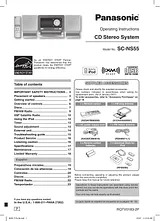 Panasonic SC-NS55 Manual Do Utilizador