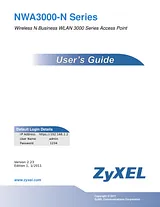 ZyXEL Communications NWA3000-N Manuale Utente