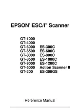 Epson GT-300 사용자 설명서