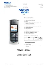 Nokia 6021 Instruction De Maintenance