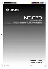 Yamaha NS-P70 Owner's Manual