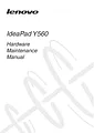 Lenovo Y560 User Manual