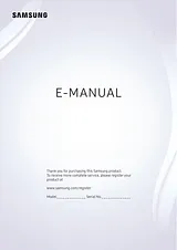 Samsung UN55MU7500K e-Manual
