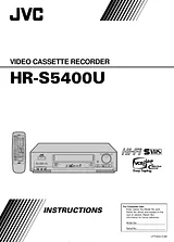 JVC HR-S5400U User Manual