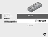 Bosch PLR 15 0603672001 Manual Do Utilizador