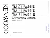Kenwood TM-241A Manual Do Utilizador