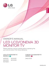 LG M2250D Owner's Manual