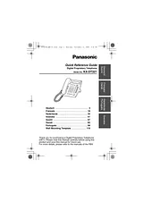 Panasonic KXDT321CE Guida All'Installazione Rapida